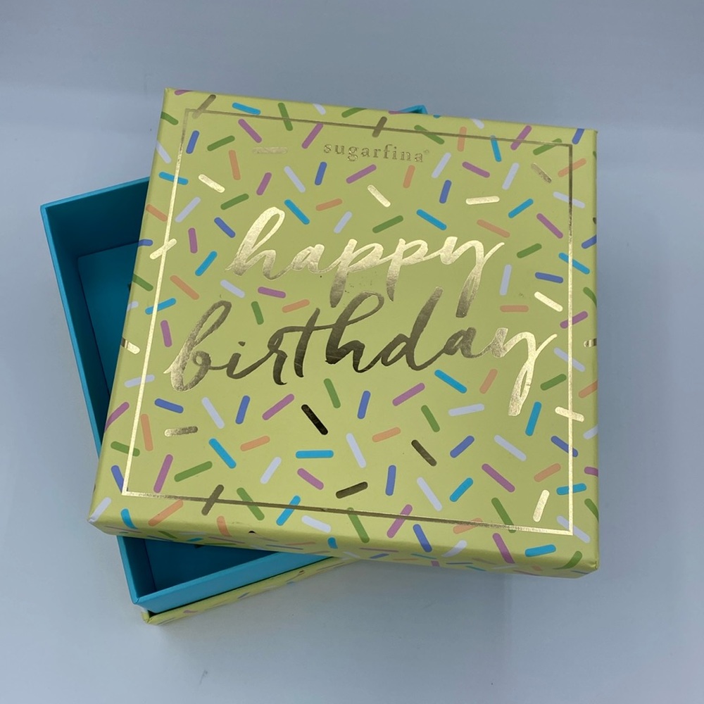 Sugarfina Happy Birthday Empty Box